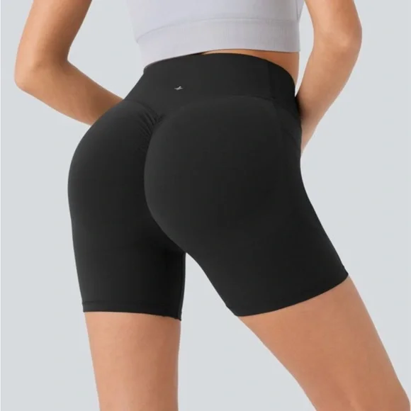 Halara UltraScuplt SoCinched High waist Butt Lift Tummy control shorts NWT - Picture 4 of 11